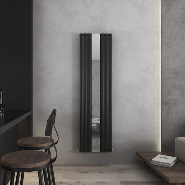 Florence Vertical Mirror Designer Radiator (3 colours)