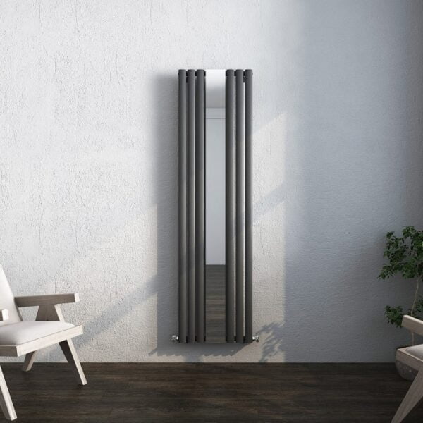 Florence Vertical Mirror Designer Radiator (3 colours)