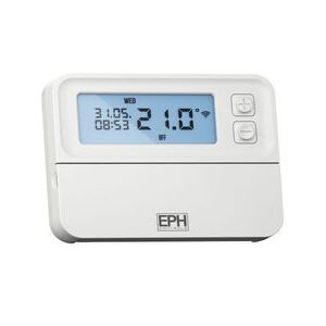 ESi ESRTP4RF+ Wireless Programmable Room Thermostat, White