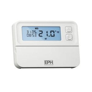 ESi ESRTP4RF+ Wireless Programmable Room Thermostat, White