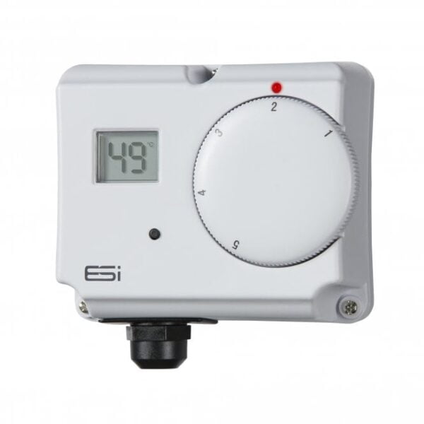 Electronic Dual Hot Water Cylinder Thermostat - ESCTDEB