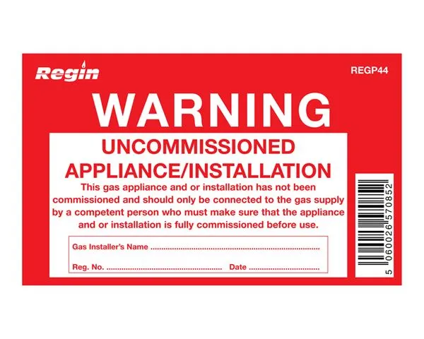 Regin REGP44 Uncommissioned Appliance Tag (8)