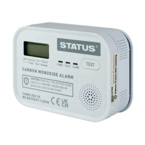 Status Digital Carbon Monoxide Alarm SDCMA3XAA Carbon Monoxide Detector