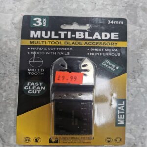 Multi-Blade Tool 34mm for Wood 5pk