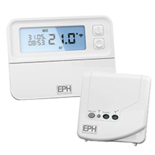 Programmable RF Thermostat & Receiver (CP4)