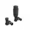 Design Twin Pack TRV Anthracite Angled AN-TRV301A