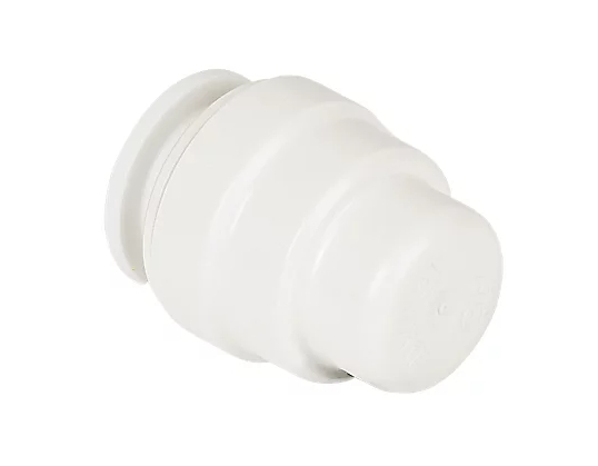 JG Speedfit Plastic Push-Fit Stop Ends 15mm