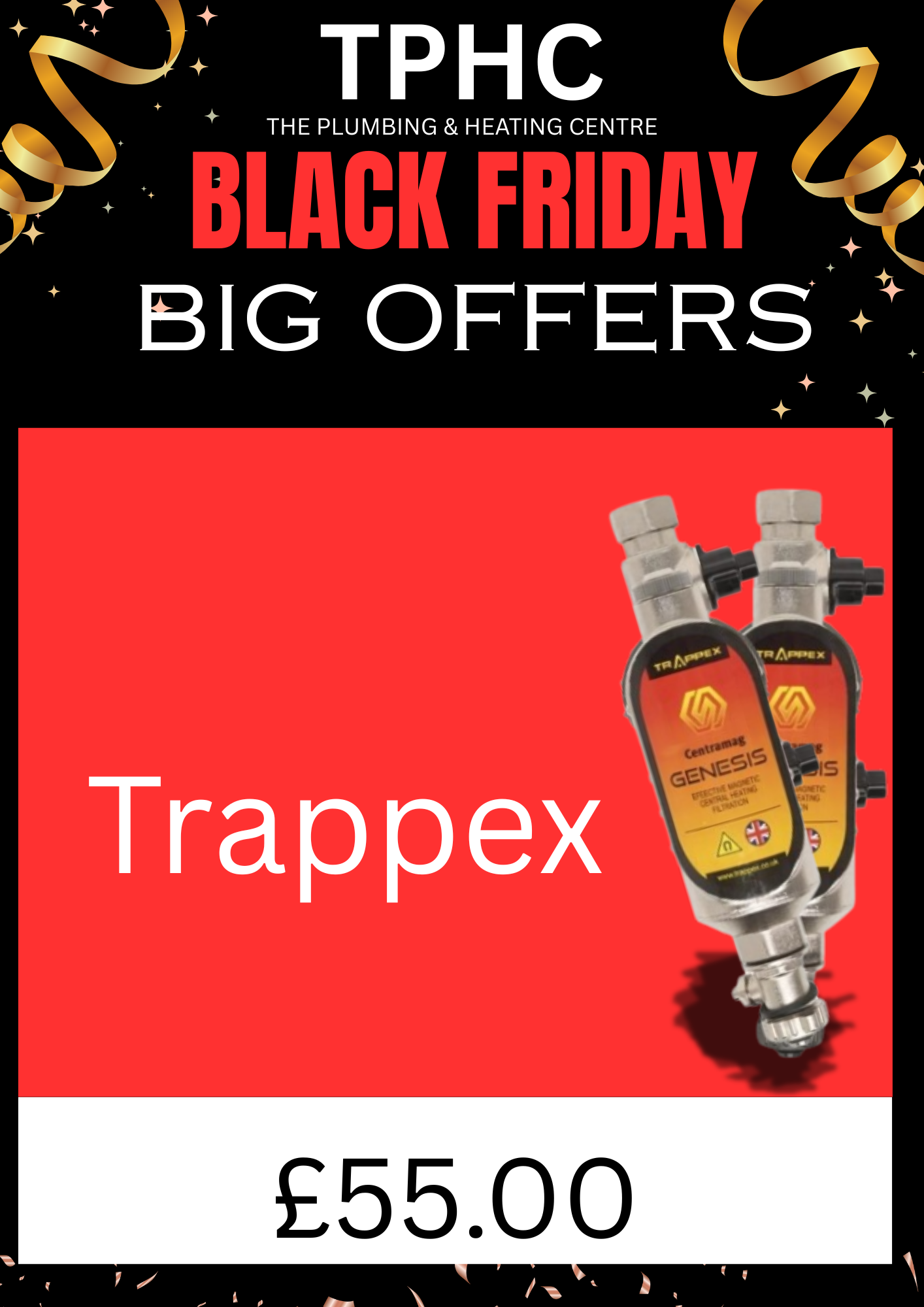 Trappex Genesis 22mm Brass Filter