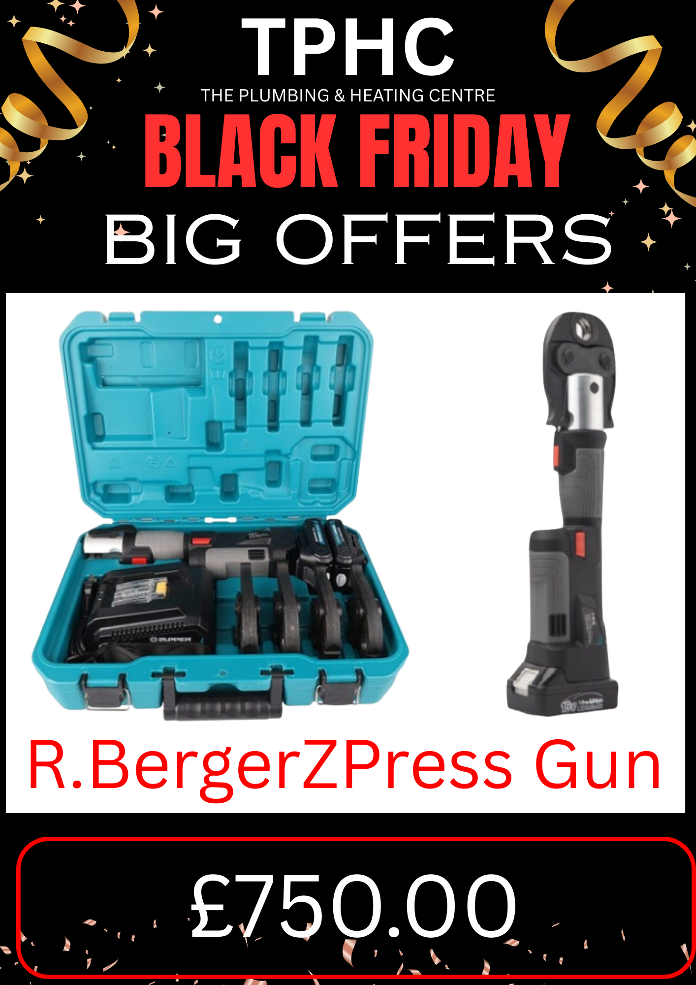 Rothern Burger Press Gun